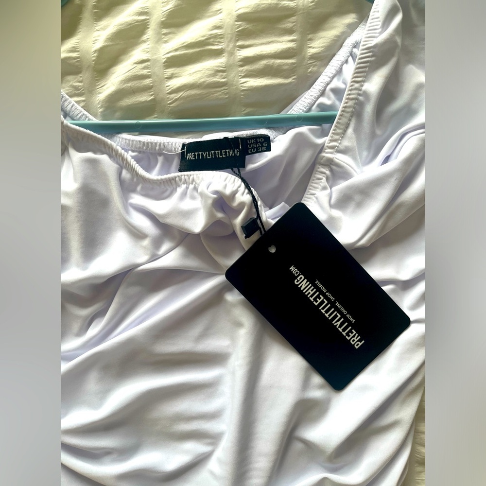 Bodycon white dress